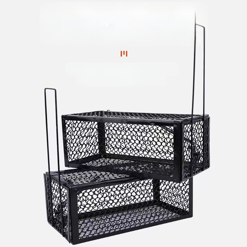 Gamintojo vidinis žiurkių spąstas, jautrus metalinis geležinis pelių spąstų narvas namams, labai efektyvus naikinant žiurkes