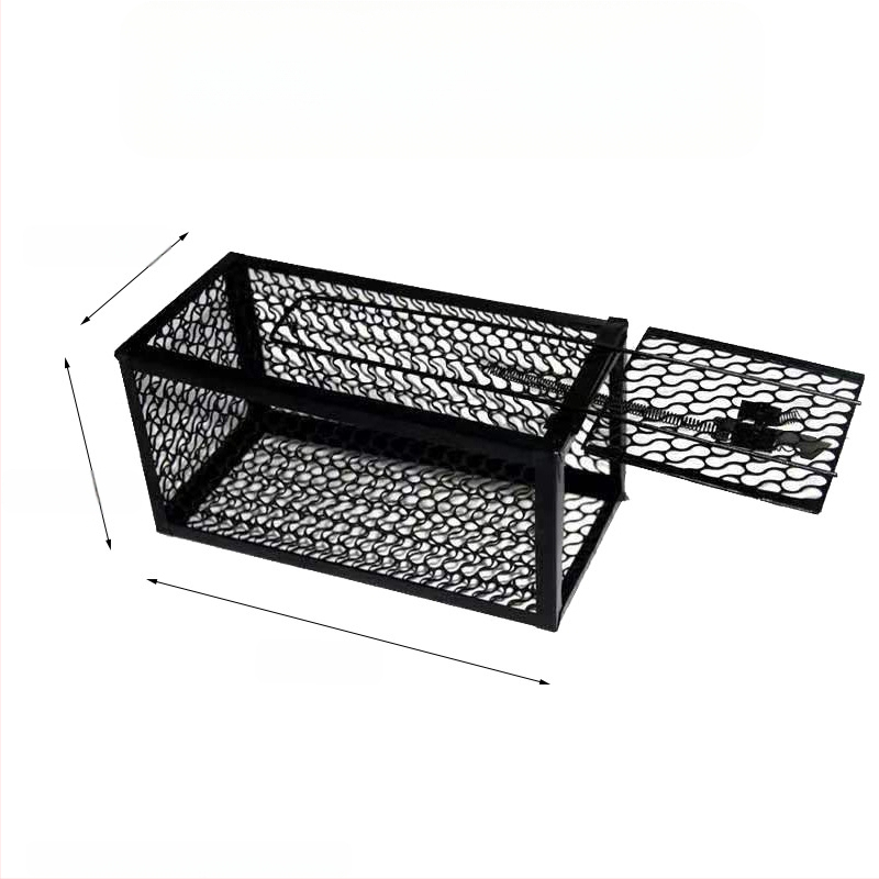 Gamintojo vidinis žiurkių spąstas, jautrus metalinis geležinis pelių spąstų narvas namams, labai efektyvus naikinant žiurkes