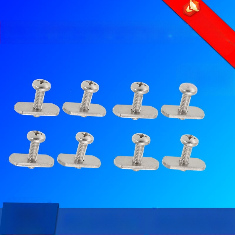 Фабрично доставяне на 304 неръждаема стомана гайка за каяк аксесоари за багаж куфар за плъзгане на релса винтова кука пръстен за каяк