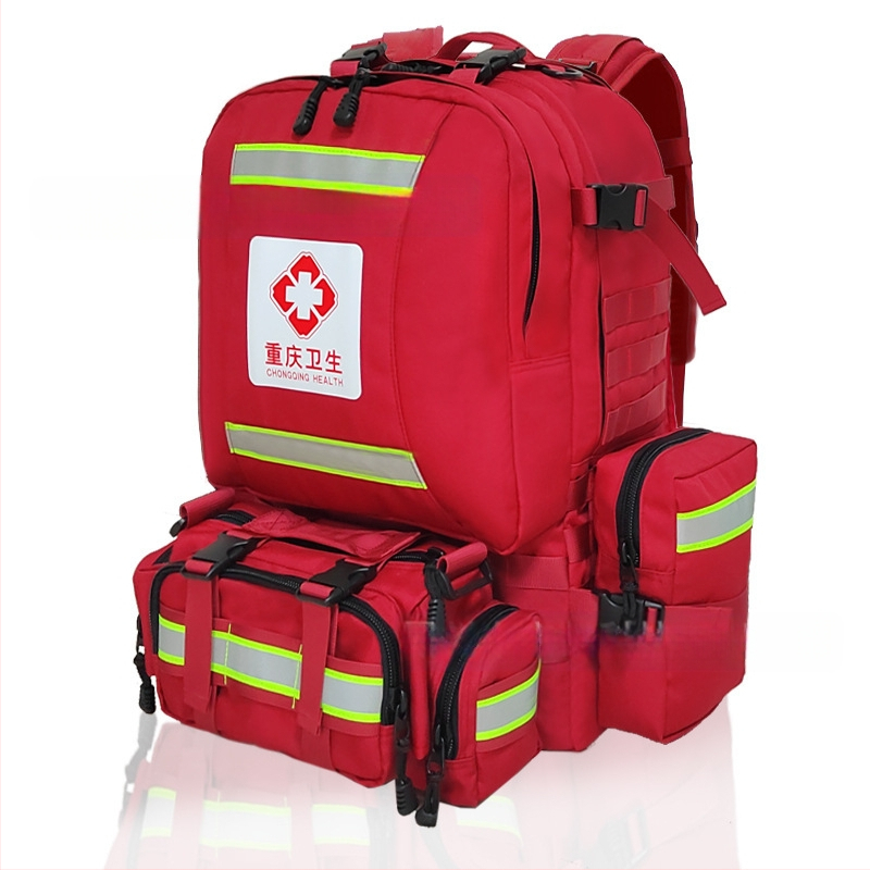 Esmaabi seljakott, löögikindel ja katastroofiabi hädaabikomplekt, meditsiinilise hügieeni päästekomplekt, seljakott, 72-tunnine hügieeniline hädaabi seljakott