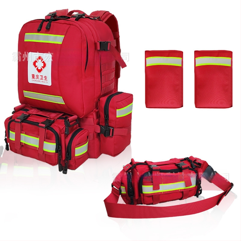 Esmaabi seljakott, löögikindel ja katastroofiabi hädaabikomplekt, meditsiinilise hügieeni päästekomplekt, seljakott, 72-tunnine hügieeniline hädaabi seljakott