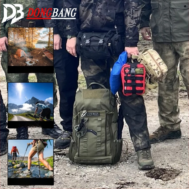 Rucsac tactic medical pentru camping în aer liber, alpinism, rucsac sport de mare capacitate, geantă de urgență multifuncțională pentru depozitare