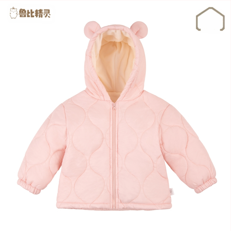 Odjeća za bebe Dječačka odjeća s pamučnom podstavom Kaput s pamučnom podstavom Zimska odjeća Dječji ženski kaput s pamučnom podstavom Topla jakna s kapuljačom
