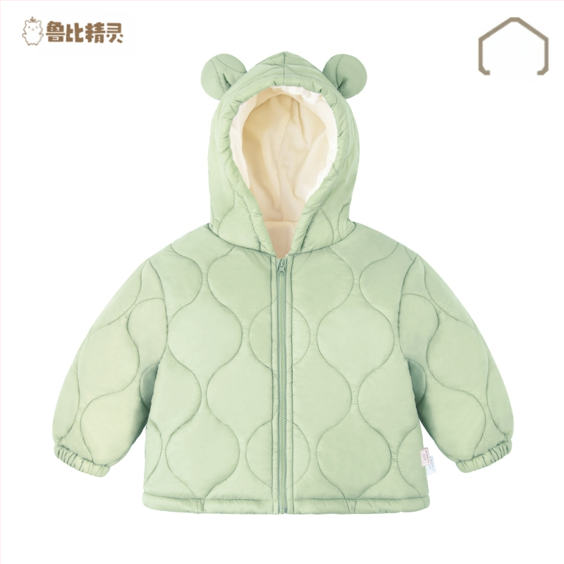 Odjeća za bebe Dječačka odjeća s pamučnom podstavom Kaput s pamučnom podstavom Zimska odjeća Dječji ženski kaput s pamučnom podstavom Topla jakna s kapuljačom