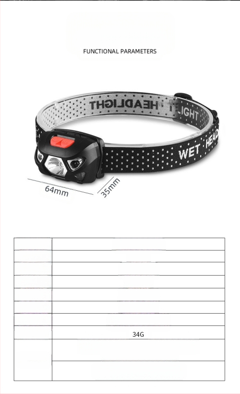 Tugeva valgusega induktsioonpealamp, üliere pea külge kinnitatav, kauakestev liitiumakuga pealamp kalapüügiks, õues uurimiseks, kaevanduslamp, taskulamp