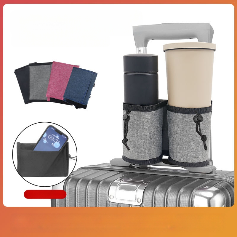 Kohvri hoiustamise topsihoidja Oxfordi riidest topsikate termostopsi kaitsekate pagasi hoiukott piima-, tee- ja joogitopsikate