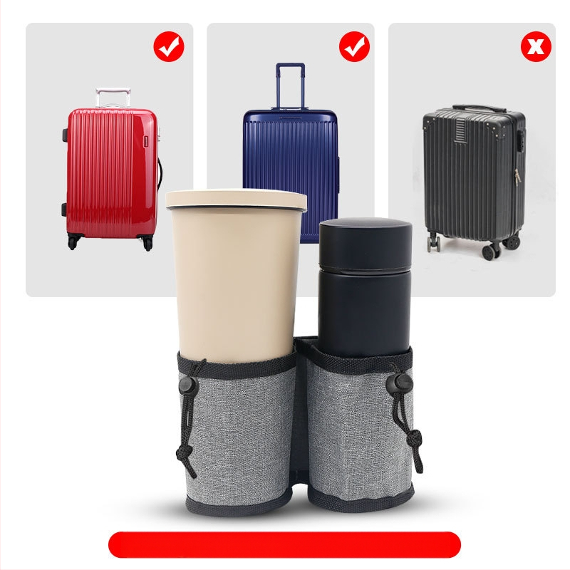 Kohvri hoiustamise topsihoidja Oxfordi riidest topsikate termostopsi kaitsekate pagasi hoiukott piima-, tee- ja joogitopsikate