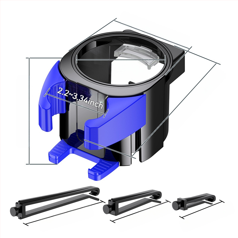 „Shunwei“ automobilio vandens puodelio laikiklis, automobilio gėrimų laikiklis, automobilio reikmenų laikiklis, dviejų funkcijų puodelio laikiklis, mobiliojo telefono laikiklis