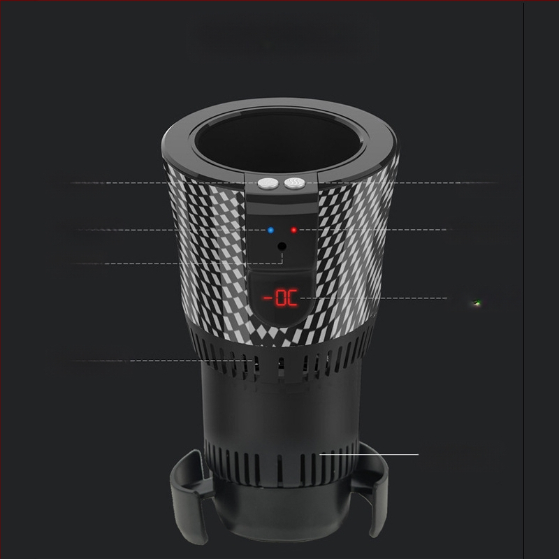 Nešiojamas tarpvalstybinis automobilinis šaldytuvas, greito šaldymo puodelis, mažas puslaidininkinis šaldymo automobilinis karšto ir šalto puodelio naudojimas namuose