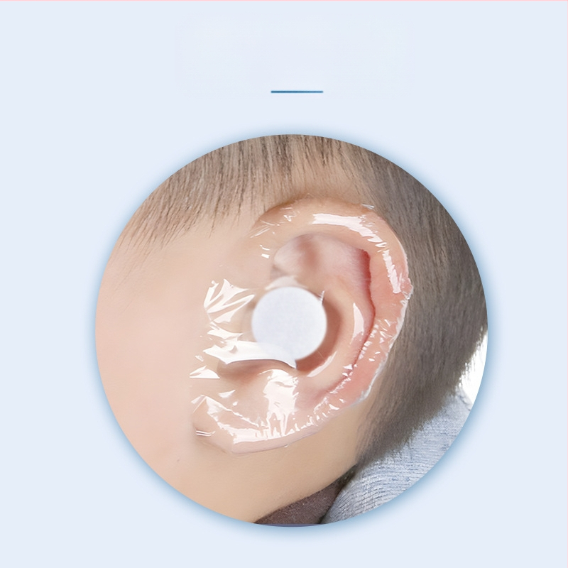 Medicininiai vandeniui atsparūs ausų pleistrai vaikams, naujagimiams, maudynėms, suaugusiesiems, vidurinės ausies skylutei, apsaugantiems nuo vandens, ausų kamšteliai