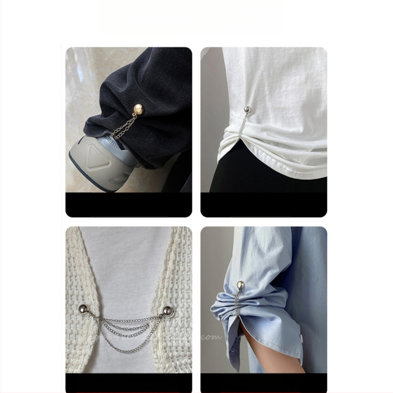 Mitmeotstarbeline T-särk, lühikesed püksid, jalaosaga pitsiline, artefaktäärega, pikk, lühike, ketiga, magnetilise pandlaga, õmblusteta äär, fikseeritud pandlaga