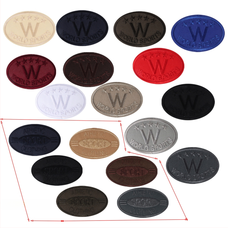 Uus riidest plaaster retro kombinatsioon teksariidest must märk isetehtud rõivaste riidest plaaster plaaster sõjaväe medali tikkimisplaaster