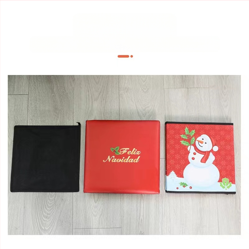 2022 Νέο Χριστουγεννιάτικο Δωροκουτί Παιχνιδιού Αδιάβροχο και Ανθεκτικό στη Σκόνη Σκαμνί Αποθήκευσης Amazon Home Παιδικό Κουτί Αποθήκευσης Χριστουγέννων