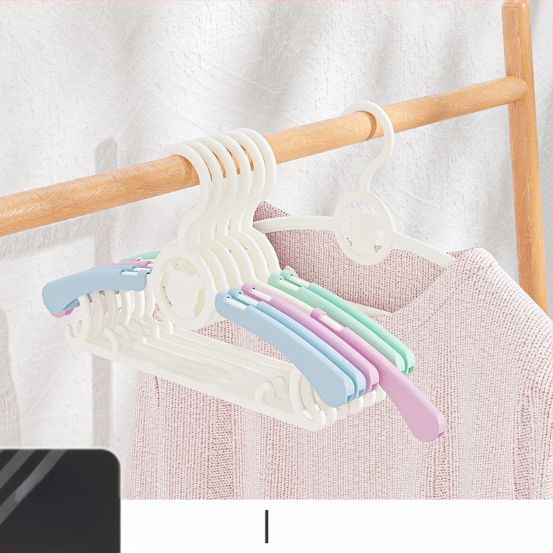 Multifunktsionaalne laste riidepuu sissetõmmatav hoiustamisriiul beebiriidepuule plastist majapidamises kasutatav tuulekindel kuivatusriidepuu kohandamine