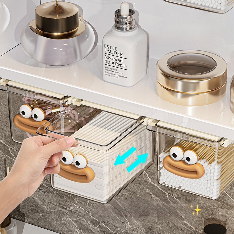 Peegelkapi sahtliga tualettruumi hoiukast vatitupsuga puuvillane hoiuruum tolmukindel väljatõmmatav riiul hulgimüük