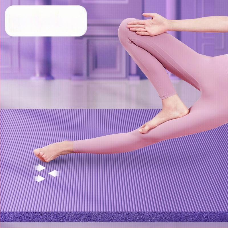 Αντιολισθητικό χαλάκι γιόγκα για οικιακή χρήση, διευρυμένο και παχύ, ηχομονωτικό και απορροφητικό χαλάκι, ειδικό χαλάκι χορού για κορίτσια σε εσωτερικούς χώρους για αθλήματα φοιτητικών κοιτώνων