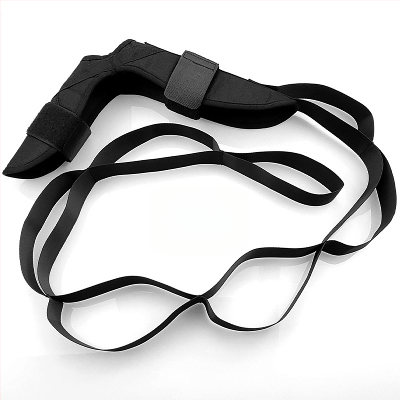 Tootja hulgimüügi venitusvöö segmenteeritud reguleeritav jooga abipingutusvöö pahkluu ja jala venitusrehabilitatsiooni venitusvöö