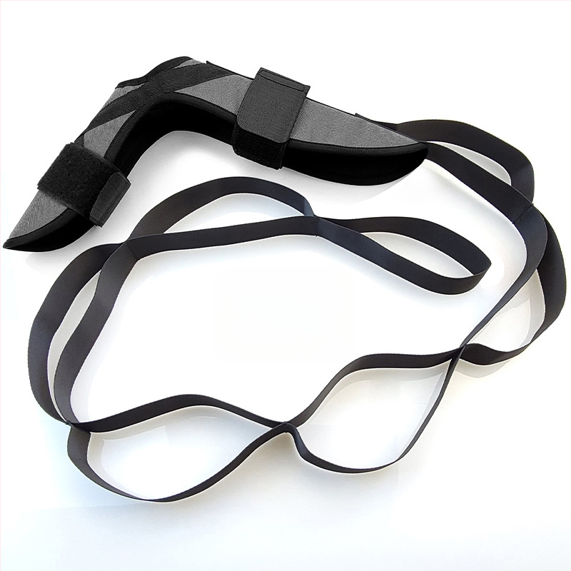 Tootja hulgimüügi venitusvöö segmenteeritud reguleeritav jooga abipingutusvöö pahkluu ja jala venitusrehabilitatsiooni venitusvöö