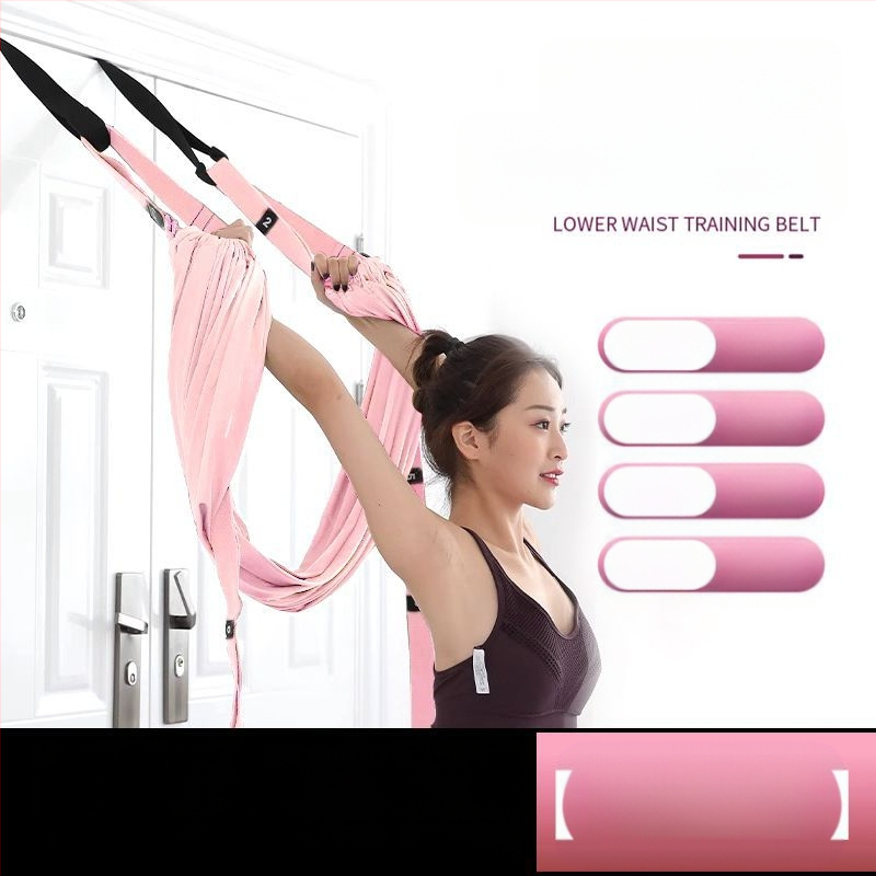 Alumise vöö õhust jooga tross kodujooga hobuse tagurpidi seismise treeningvarustus naiste ukse venitusvöö