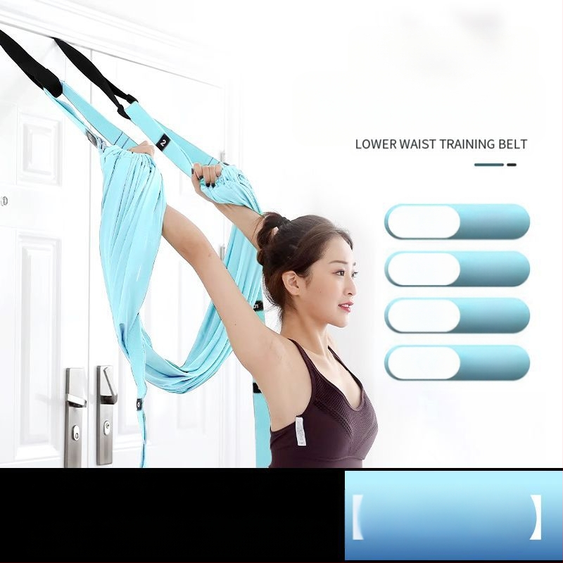 Alumise vöö õhust jooga tross kodujooga hobuse tagurpidi seismise treeningvarustus naiste ukse venitusvöö