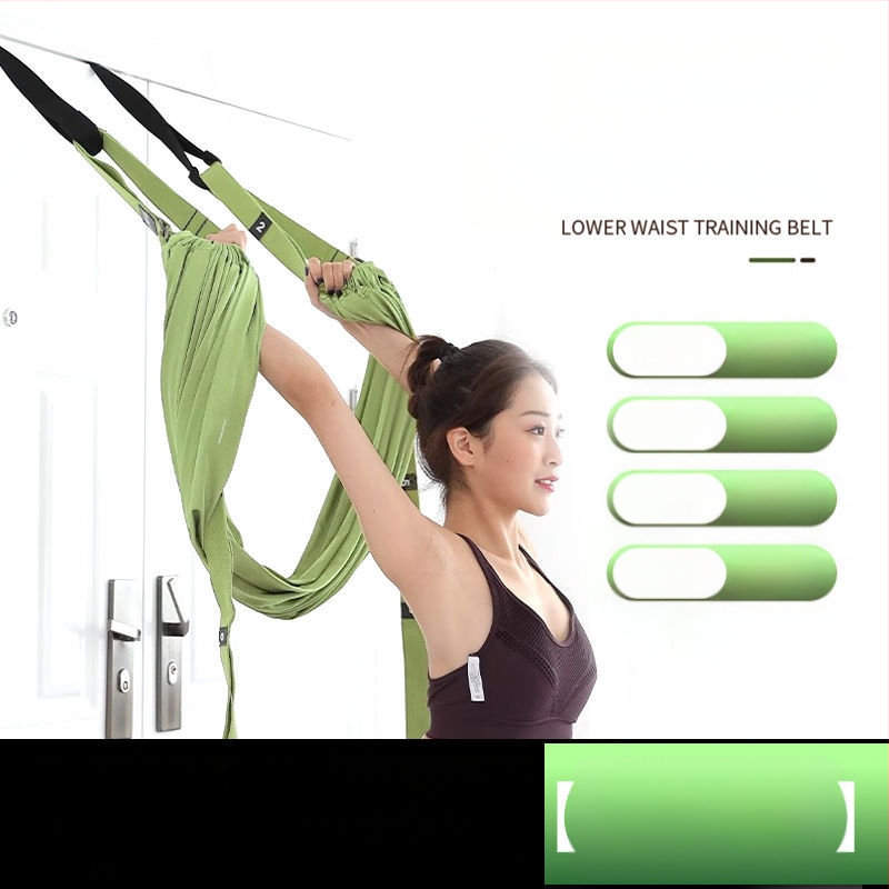 Alumise vöö õhust jooga tross kodujooga hobuse tagurpidi seismise treeningvarustus naiste ukse venitusvöö