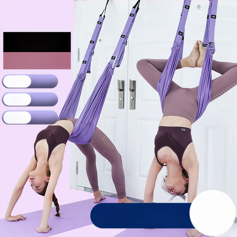 Alumise vöö õhust jooga tross kodujooga hobuse tagurpidi seismise treeningvarustus naiste ukse venitusvöö