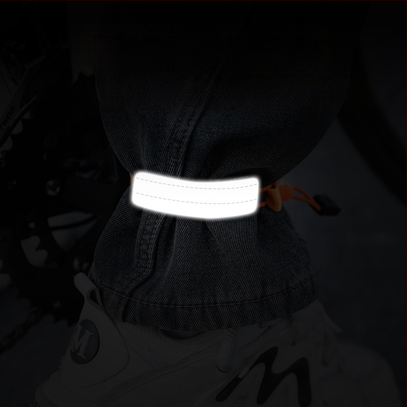 Uus helkurrihm, pükste vöö, kaitsev pükste sääre tihe vöö, maantee-mägiratta öise sõidu ohutushoiatusvöö