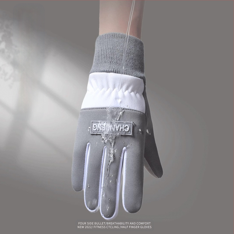 Vaikiškos, šiltos, vandeniui atsparios, lietimui jautrios, vėjui atsparios, šalčiui atsparios, rudens ir žiemos, berniukų, lauko sporto, moteriškos jojimo pirštinės su vilnos pamušalu.