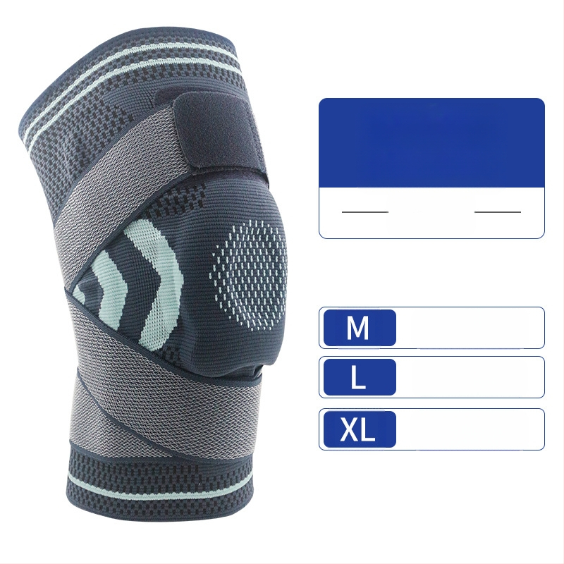 Αθλητικό προστατευτικό γονάτου ανδρικού εξοπλισμού μπάσκετ προστατευτικό κάλυμμα γόνατος άρθρωσης ιμάντα καλοκαιρινού τραυματισμού επαγγελματικού μηνίσκου μπάντμιντον