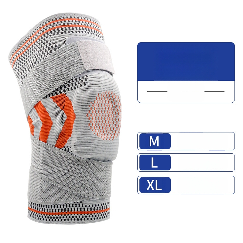 Αθλητικό προστατευτικό γονάτου ανδρικού εξοπλισμού μπάσκετ προστατευτικό κάλυμμα γόνατος άρθρωσης ιμάντα καλοκαιρινού τραυματισμού επαγγελματικού μηνίσκου μπάντμιντον