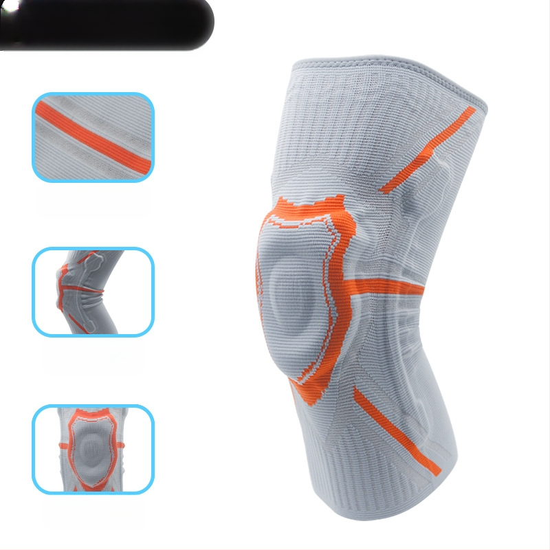 Αθλητικό προστατευτικό γονάτου ανδρικού εξοπλισμού μπάσκετ προστατευτικό κάλυμμα γόνατος άρθρωσης ιμάντα καλοκαιρινού τραυματισμού επαγγελματικού μηνίσκου μπάντμιντον