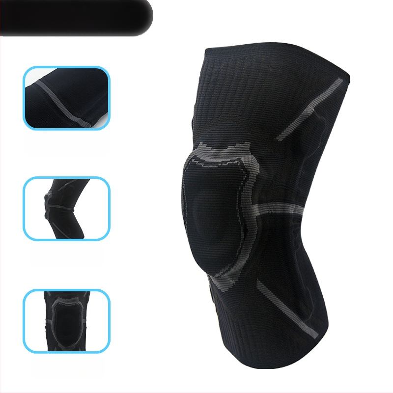 Αθλητικό προστατευτικό γονάτου ανδρικού εξοπλισμού μπάσκετ προστατευτικό κάλυμμα γόνατος άρθρωσης ιμάντα καλοκαιρινού τραυματισμού επαγγελματικού μηνίσκου μπάντμιντον