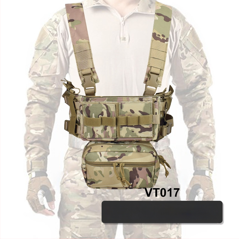 Тактическа жилетка за външни и външни военни MK3, висяща на гърдите, 1000D найлон, лека тактическа жилетка с лента за корем