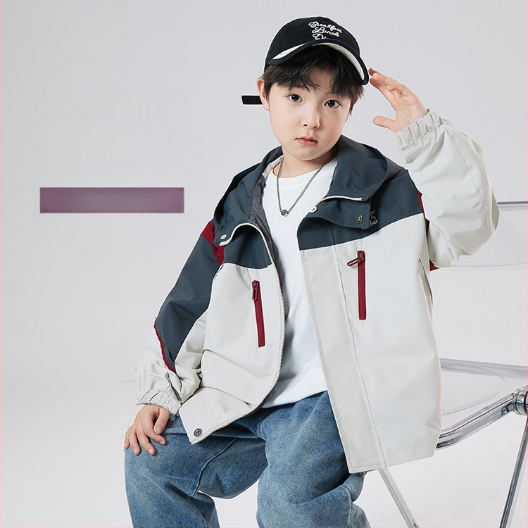 Bērnu krekla apkakle 2025. gada pavasarī Jauns zēnu krekls ar kardiganu, pārrobežu, liels bērnu mētelis ar atloku