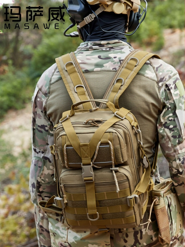 Āra taktiskā ēsmu soma, daudzfunkcionāla lielas ietilpības makšķerēšanas soma, sporta maskēšanās krūšu soma, plecu soma, riteņbraukšanas mugursoma