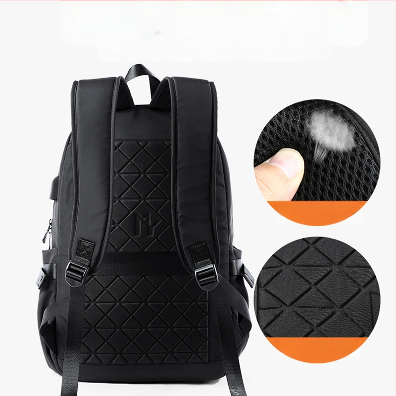 Επεξεργασία μόδας απλό σακίδιο πλάτης ανδρών μοντέρνο γυμνάσιο μαθητή σχολική τσάντα ταξιδιού σακίδιο πλάτης 16 ιντσών τσάντα υπολογιστή ανδρών τσάντα