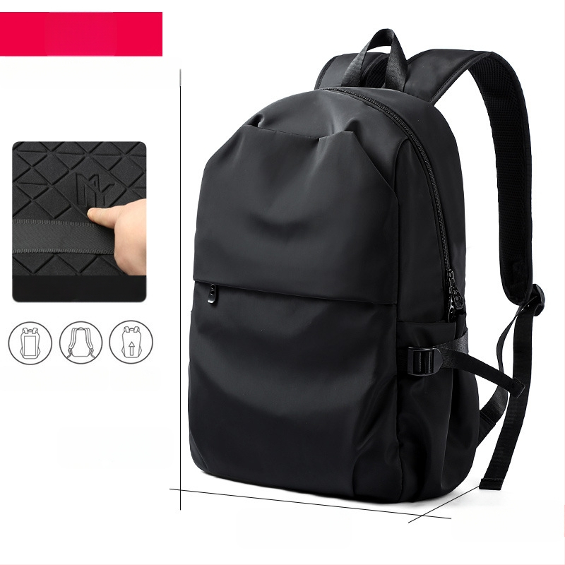 Επεξεργασία μόδας απλό σακίδιο πλάτης ανδρών μοντέρνο γυμνάσιο μαθητή σχολική τσάντα ταξιδιού σακίδιο πλάτης 16 ιντσών τσάντα υπολογιστή ανδρών τσάντα