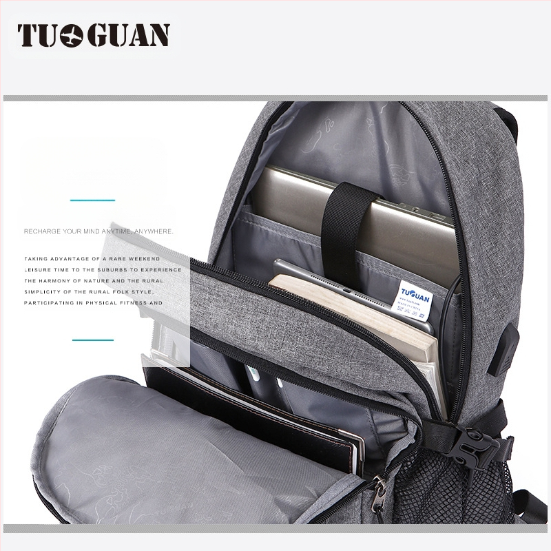 Piiriülene seljakott meestele, vabaaja seljakott, multifunktsionaalne koolikott, lõuendist üliõpilaskott, hulgimüügi kohandamine