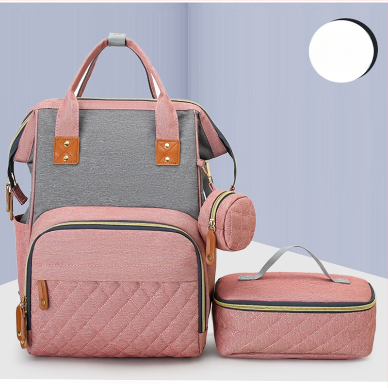 Uus kolmeosaline emmekott suure mahutavusega kott ema seljast piimakott naistele, multifunktsionaalne õlakott emale ja beebile