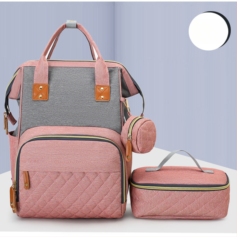 Uus kolmeosaline emmekott suure mahutavusega kott ema seljast piimakott naistele, multifunktsionaalne õlakott emale ja beebile