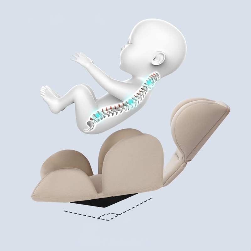 Laste turvaistmepadi mähkimismatt, korvkäru, nelja aastaaja universaalne vöötoe peatoe fikseeritud padi