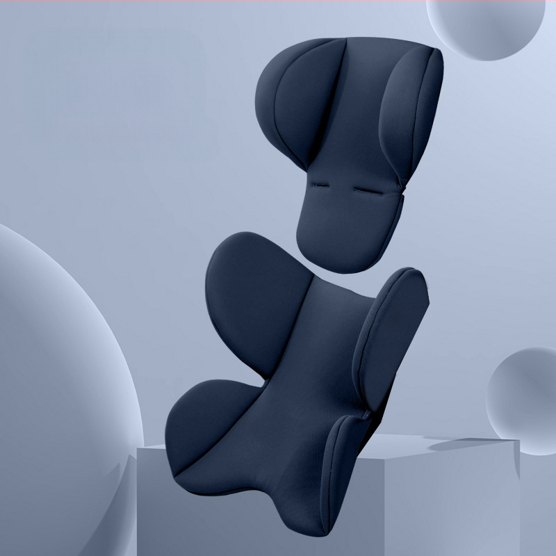 Laste turvaistmepadi mähkimismatt, korvkäru, nelja aastaaja universaalne vöötoe peatoe fikseeritud padi