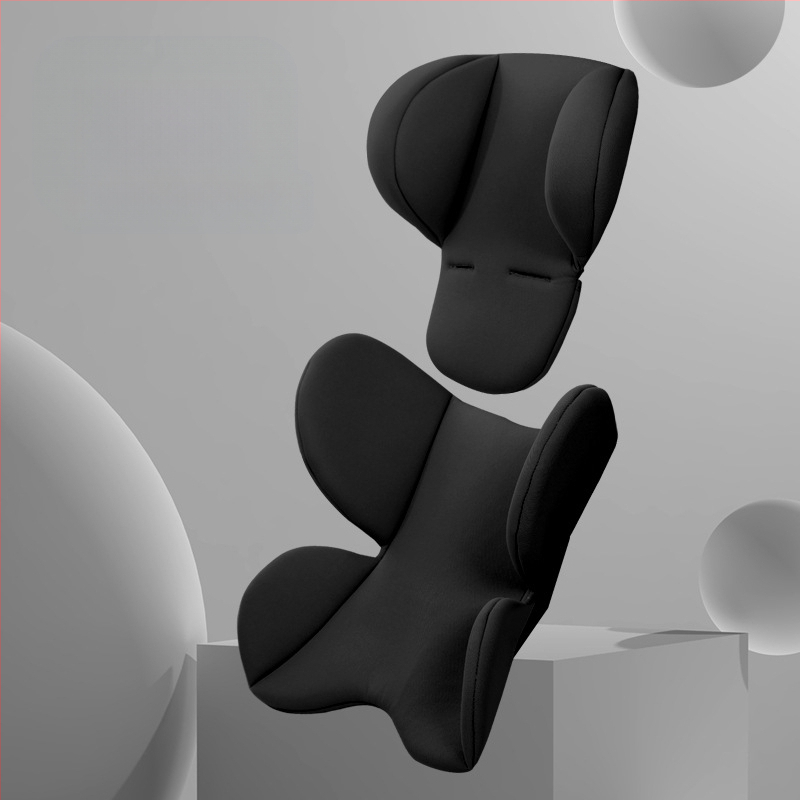 Laste turvaistmepadi mähkimismatt, korvkäru, nelja aastaaja universaalne vöötoe peatoe fikseeritud padi