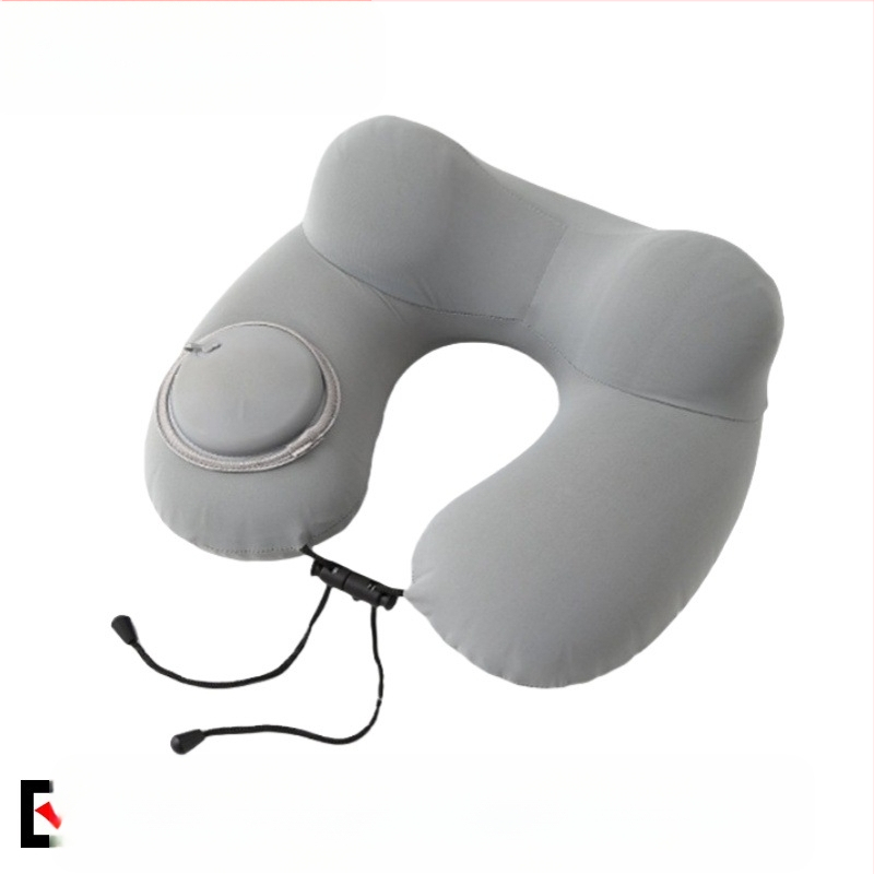 Pripučiama pagalvė „Press Hump“, biuro namams, kaklo pagalvė, sulankstoma, nešiojama, kelioninė, lėktuvo, automobilio pagalvė