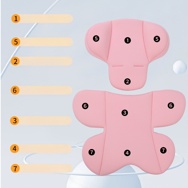 Lapse turvaistme sisepadi, vahetatav padi, korvvankrile, universaalne vöökaitse, peakaitse, fikseeritud padi igaks aastaajaks