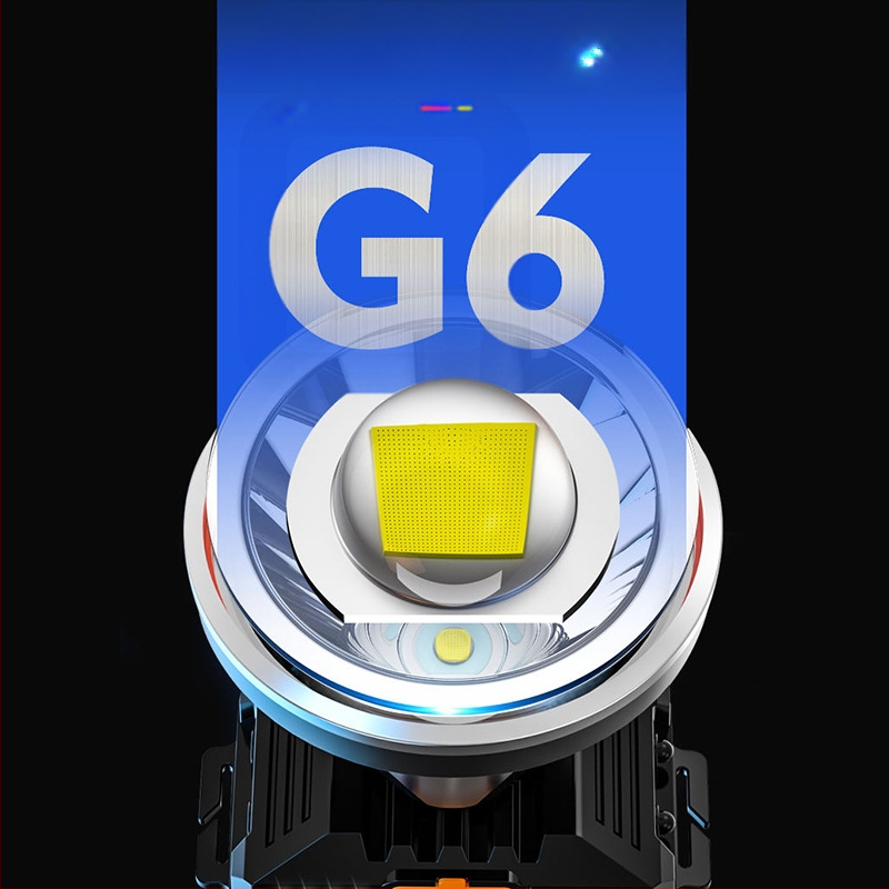 LED jutiklio priekinis žibintas, stiprus apšvietimas, lauko įkraunamas žvejybos žibintas, ant galvos tvirtinamas kalnakasių žibintas, nešiojamas ir įkraunamas