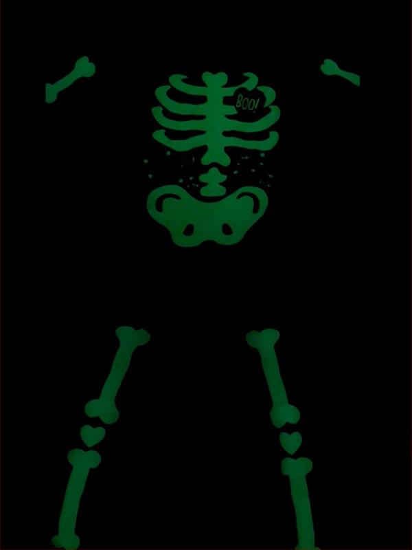 Dječja odjeća za jesen i zimu 2025., dječja odijela za Noć vještica, dječje hlače za male i srednje veličine, kućna odjeća, pidžame s svjetlećim printom