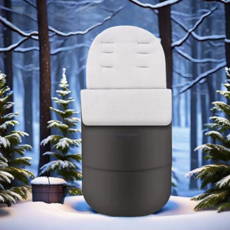 Jalutuskäru jalakate, jalutuskäru magamiskott, jalutuskäru vatipadi, lapsevankri tuulekindel kate, talvine paksendatud soe istmepadi