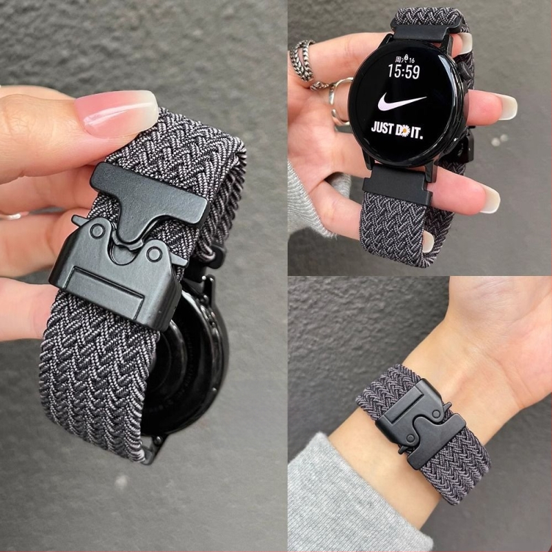 Glory Watch 5 rihmaga elastse punutud langevarjupandlaga Glory Honor käepael Glory 54 veinipunane