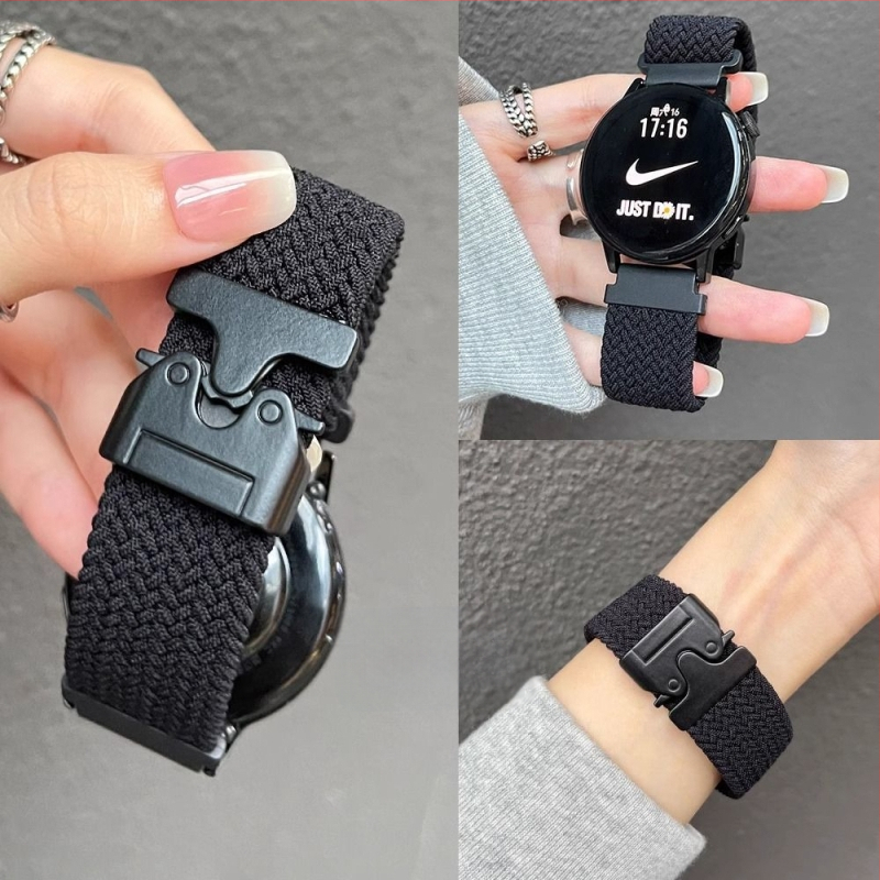 Glory Watch 5 rihmaga elastse punutud langevarjupandlaga Glory Honor käepael Glory 54 veinipunane